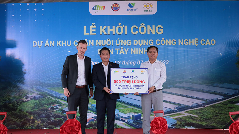 De Heus – Hùng Nhơn khởi công dự án chăn nuôi công nghệ cao