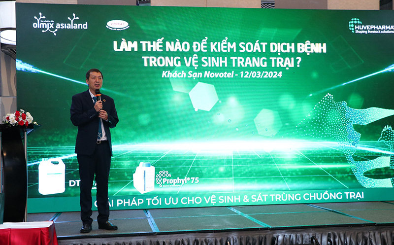 Ông Trịnh Quang Thanh – Tổng Giám đốc công ty Viphavet