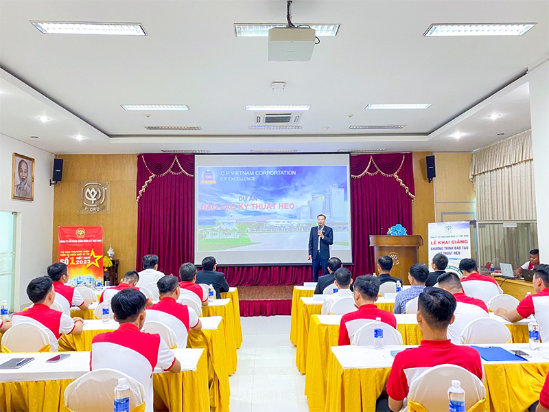 Chương trình Đào tạo kỹ thuật heo C.P. Việt Nam