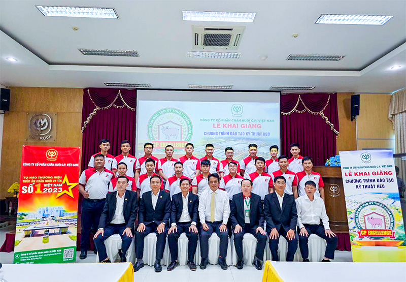 Chương trình Đào tạo kỹ thuật heo C.P. Việt Nam