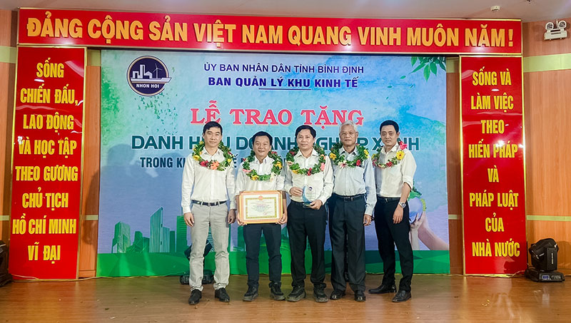 Doanh nghiệp xanh C.P. Việt Nam NM2 Bình Định 