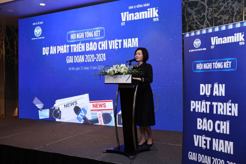 Vinamilk phát triển báo chí