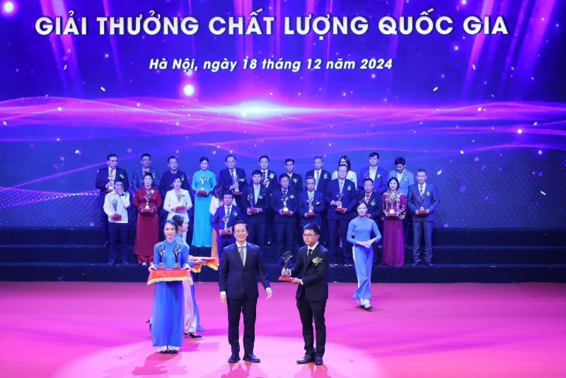 C.P. Việt Nam giải vàng chất lượng quốc gia