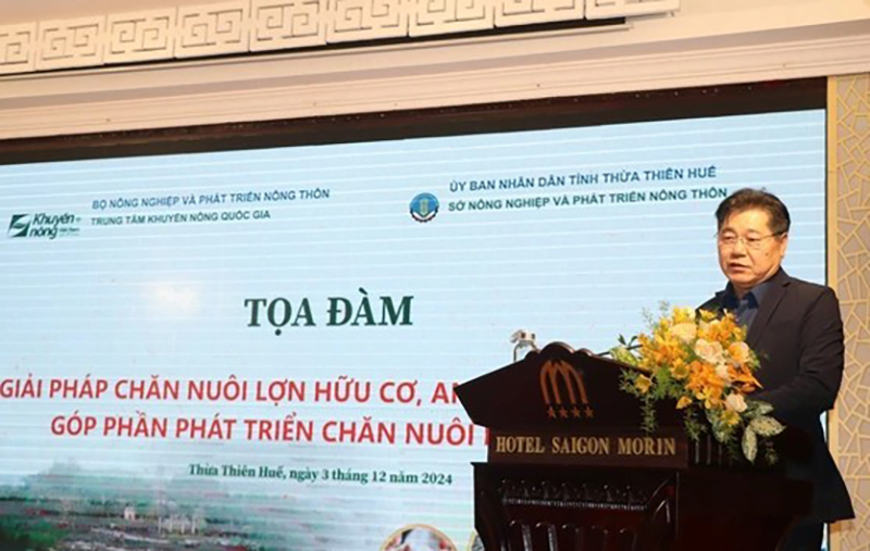 Giải pháp phát triển chăn nuôi lợn hữu cơ, an toàn sinh học góp phần phát triển chăn nuôi bền vững