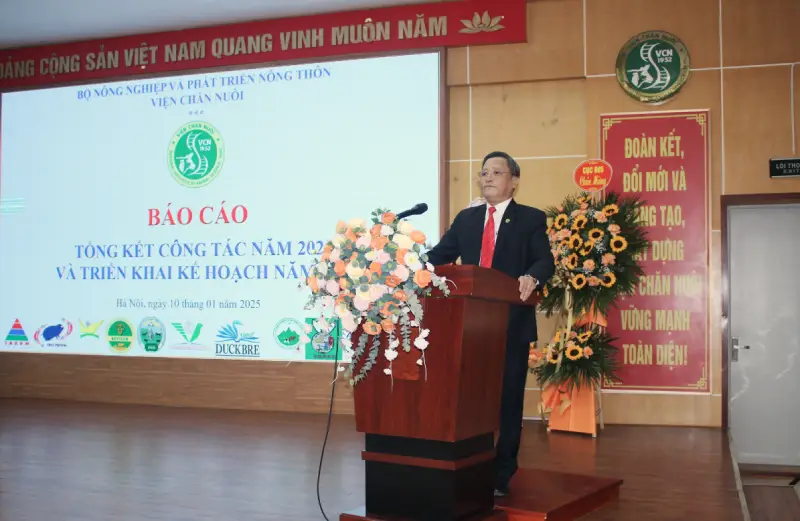 tổng kết công tác năm 2024 viện chăn nuôi