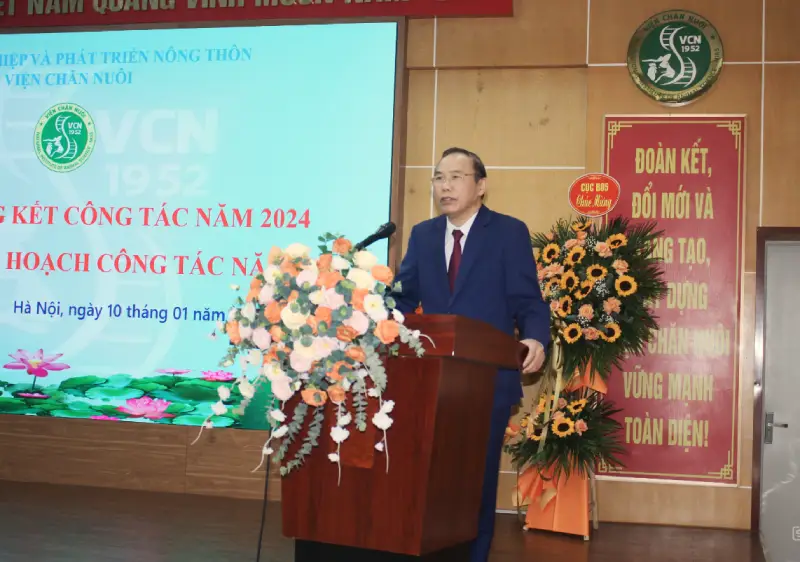 tổng kết công tác năm 2024 viện chăn nuôi