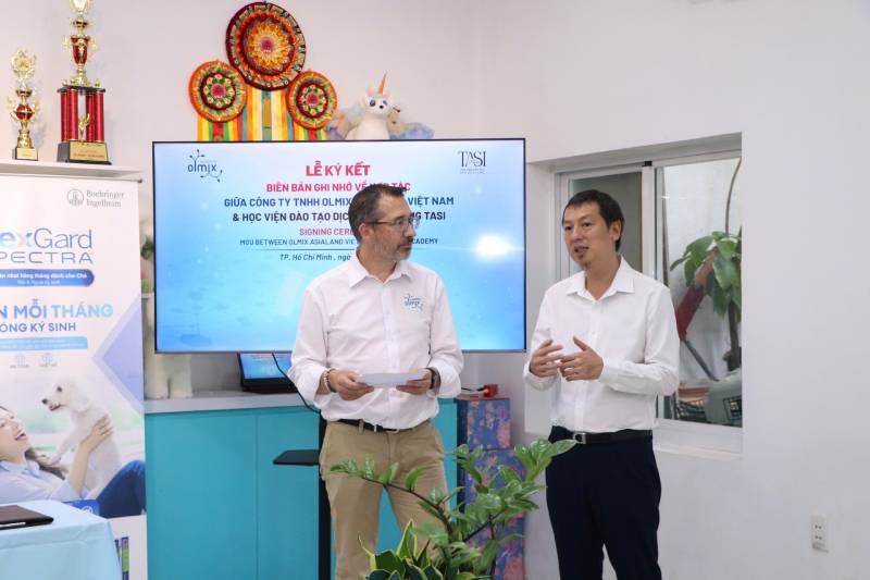 Olmix Asialand Việt Nam và Học viện Tasi Academy