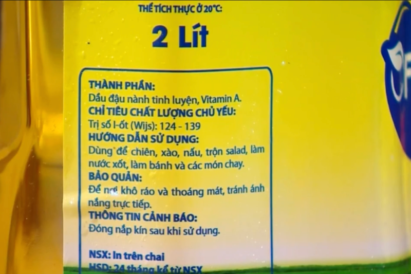 dầu ăn giả OFood