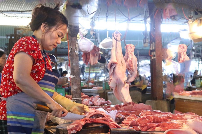 hàng thịt lao đao