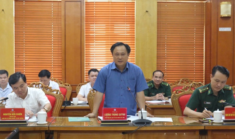 Bộ Nông nghiệp làm việc tỉnh Lạng Sơn