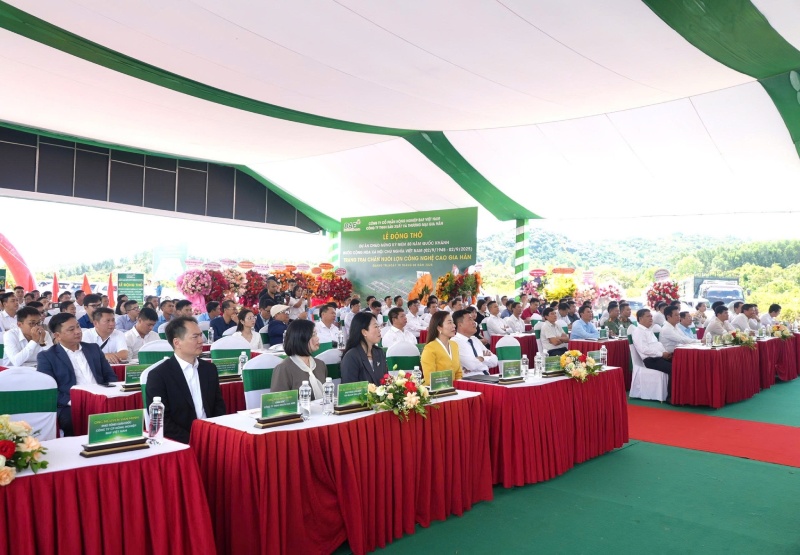 Lễ động thổ Trang trại chăn nuôi lợn công nghệ cao Gia Hân