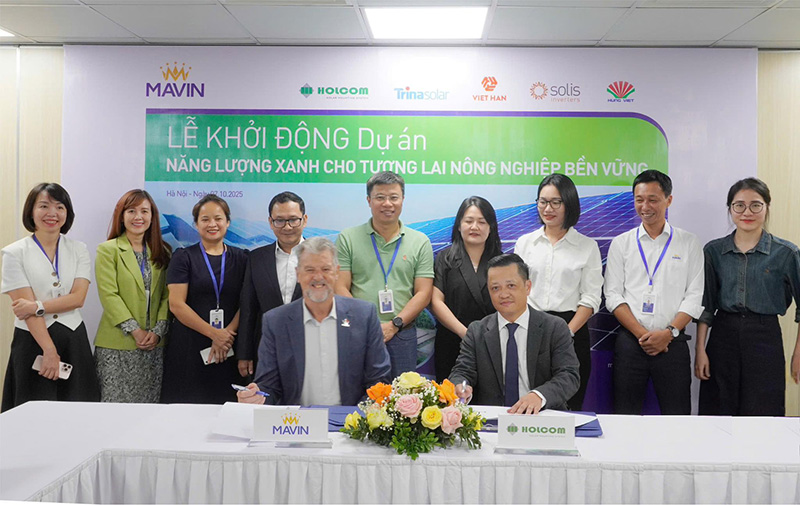 Mavin đầu tư hệ thống điện mặt trời
