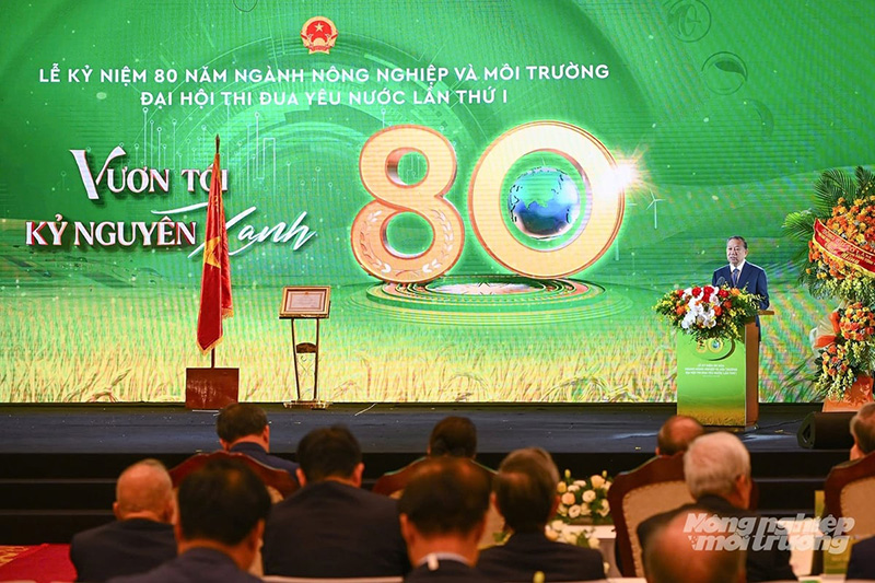 Lễ Kỷ niệm 80 năm ngành Nông nghiệp