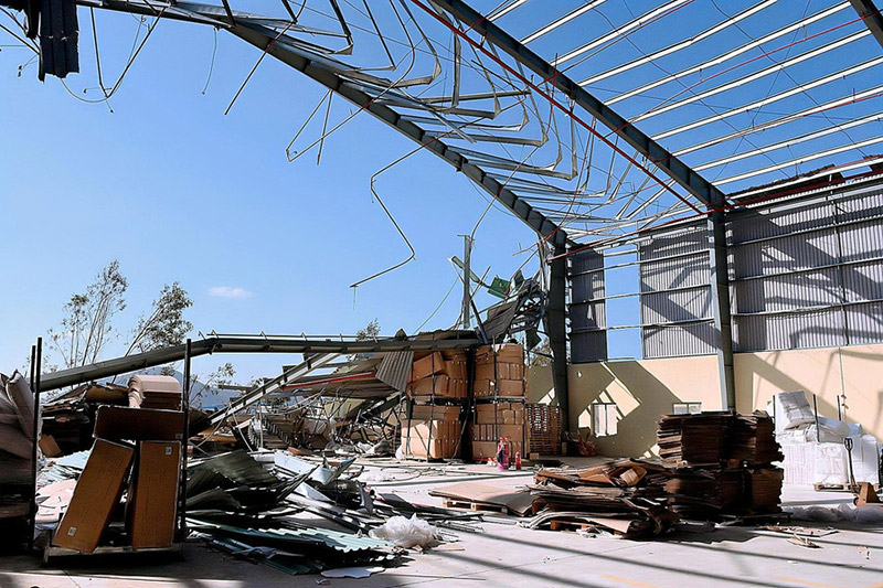 thủ tướng kiểm tra tình hình thiệt hại sau bão