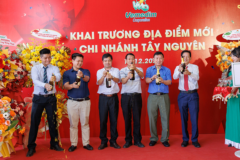 Vemedim khai trương chi nhánh Tây Nguyên