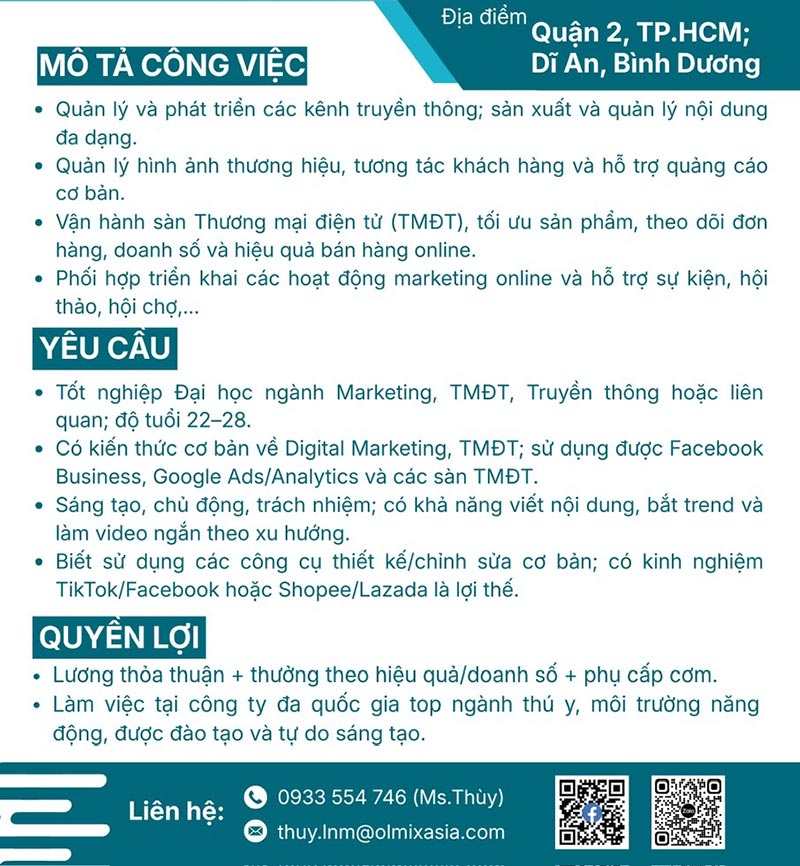 Olmix Asialand Việt Nam