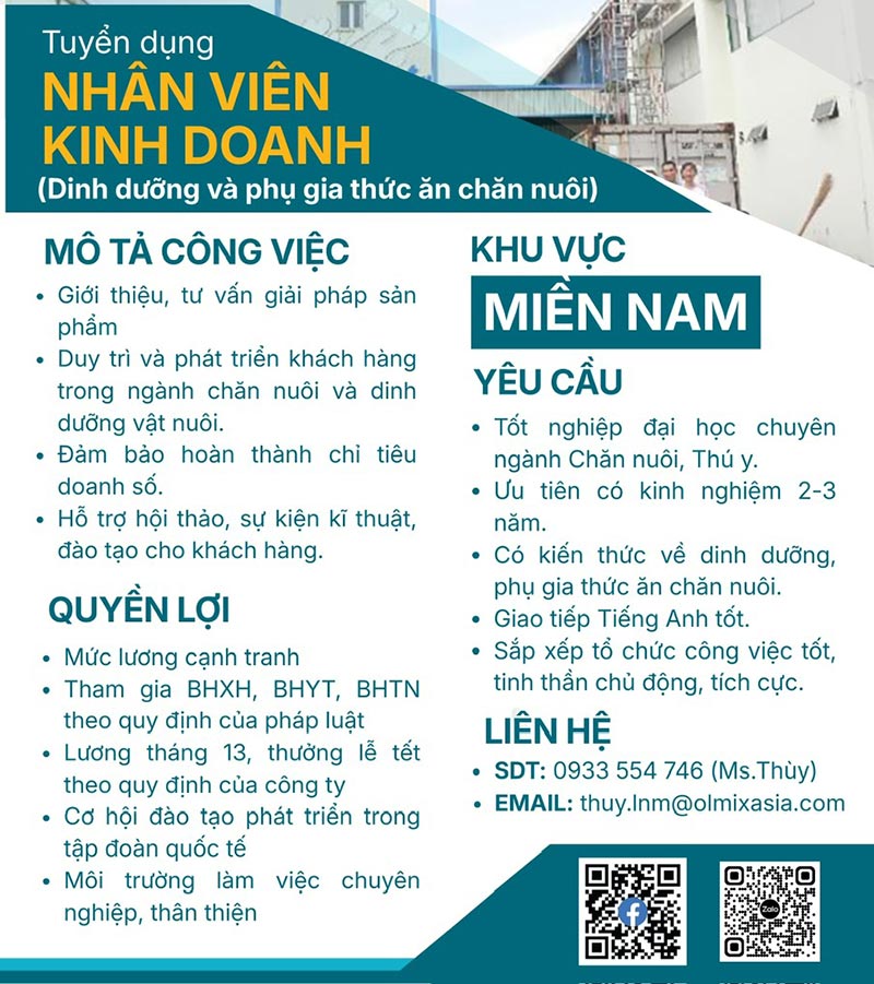 Olmix Asialand Việt Nam