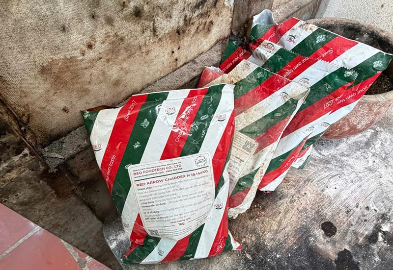 thực phẩm không nguồn gốc