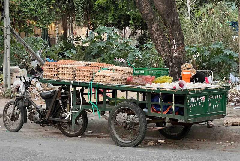 Trứng gà giá rẻ