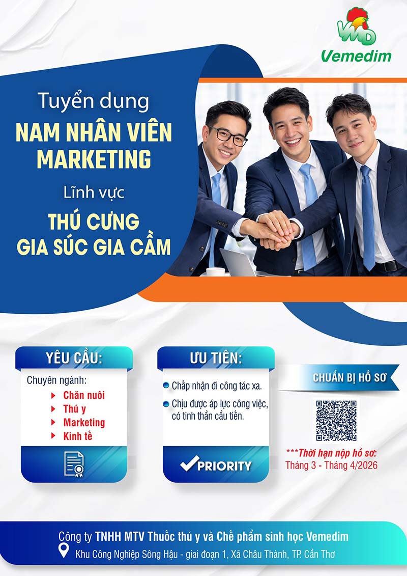 Vemedim tuyển dụng
