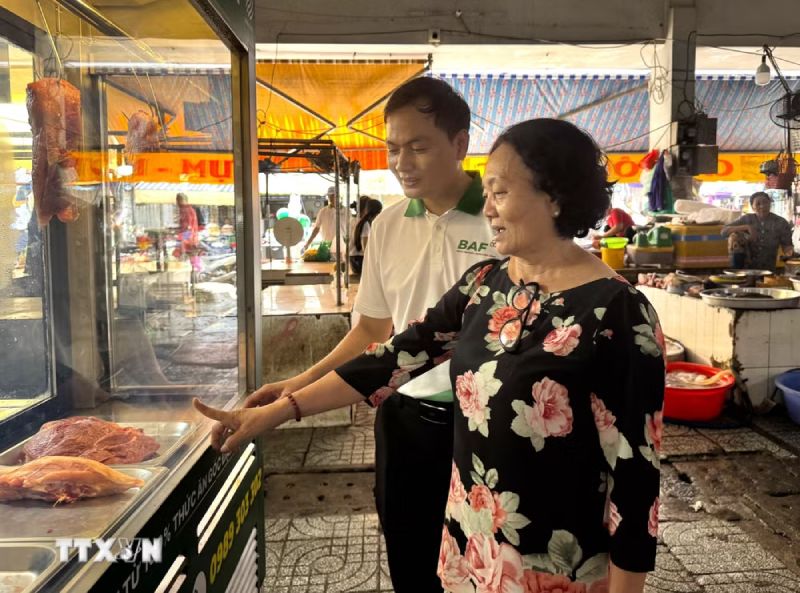 thịt lợn tick xanh
