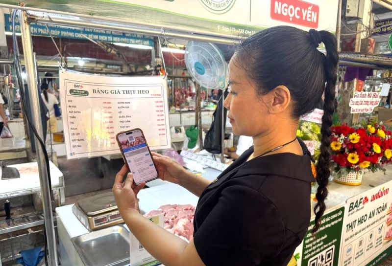 thịt lợn tick xanh