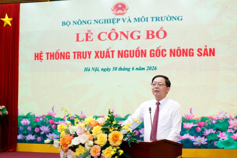 Hệ thống truy xuất nguồn gốc nông sản