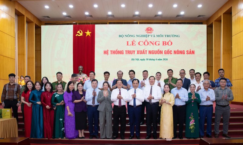 Hệ thống truy xuất nguồn gốc nông sản